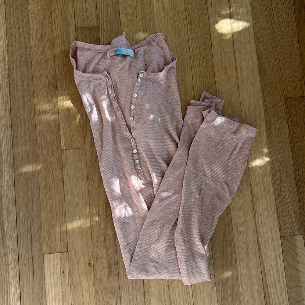 Free people FP beach pink cover up. Size Large.